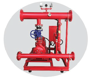 ماركة وطنى مضخة حريق كهرباء 10 حصان مع جوكي 3 حصان