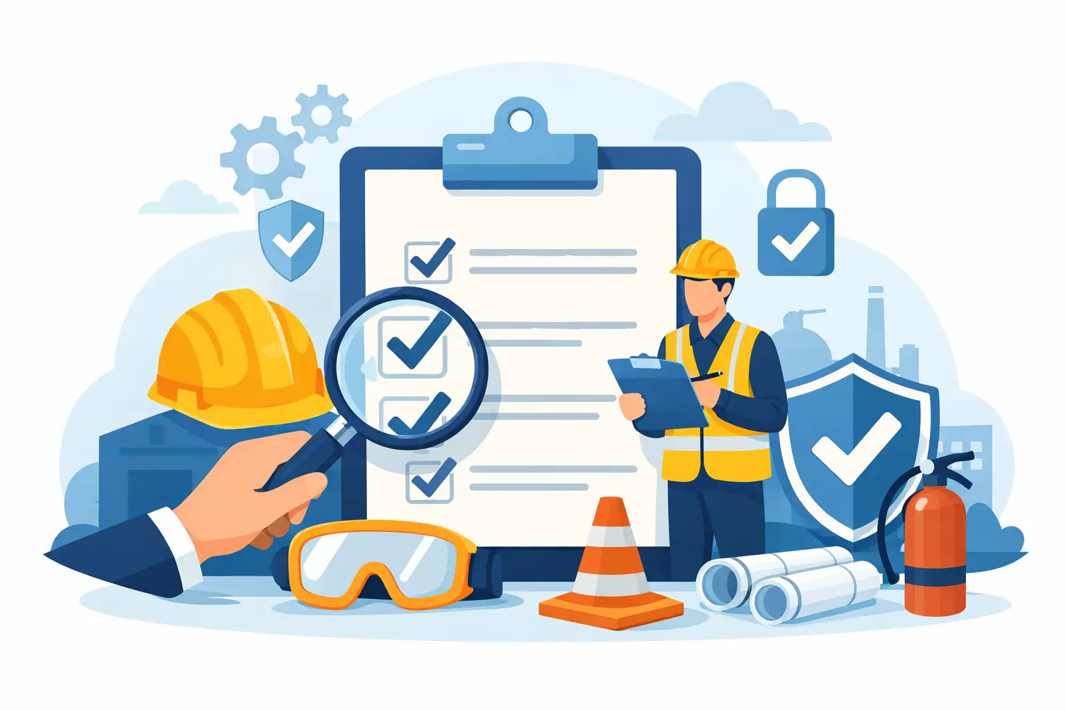 ما الوثائق المطلوبة لاعتماد السلامة؟